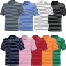 Adidas Golf 2 Color Stripe Puremotion Polo Shirt Mens New – Choose Color/Size for $26.99