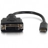 C2G 8in Mini HDMI to DVI Adapter – Mini HDMI Adapter – Male to Female for $4.97