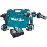Makita 18V LXT Li-Ion BL Hammer Drill/Impact Driver Combo Kit XT257M-R Recon for $219.99