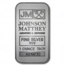1 oz Johnson Matthey Silver Bar – SKU #68308