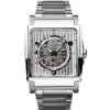 Bulova Men's 96A107 Automatic White Dial Bracelet Watch $156